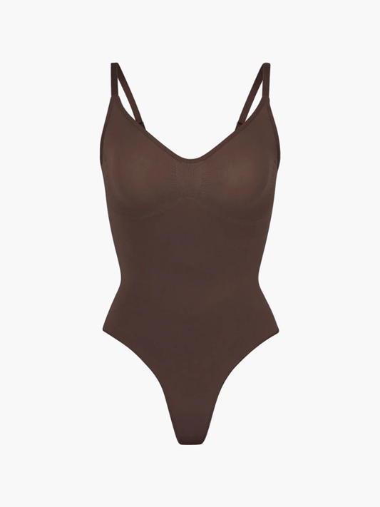 DeCloset's Shapewear Tanga-Bodysuit